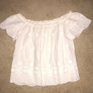 Hollister off the shoulder top